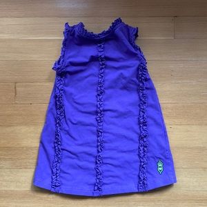 EUC PK beans purple dress